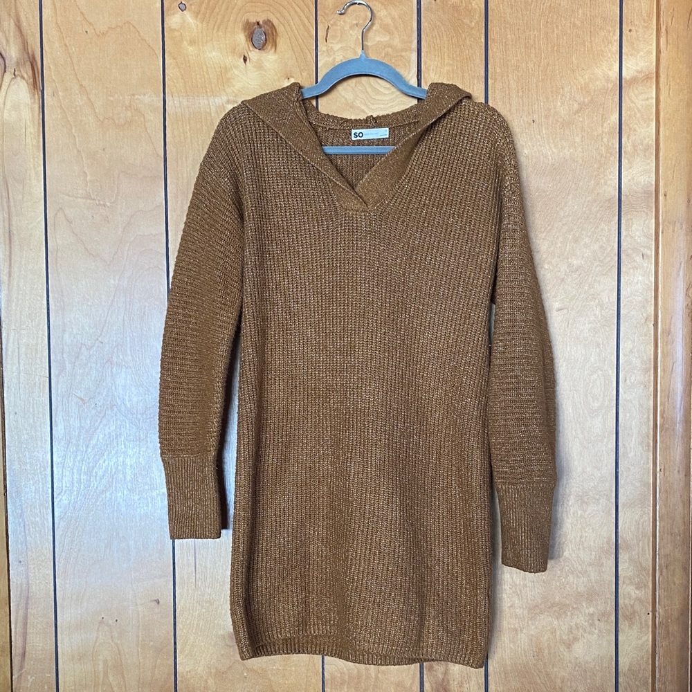 Hoodie sweater dress